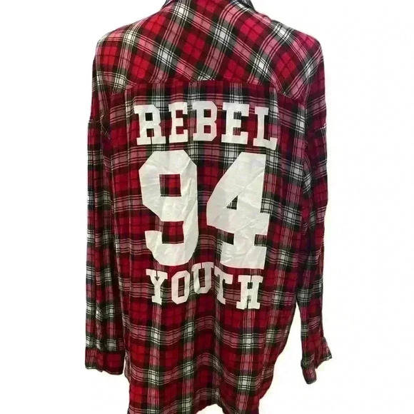 H&M Tops - H&M checkered flannel